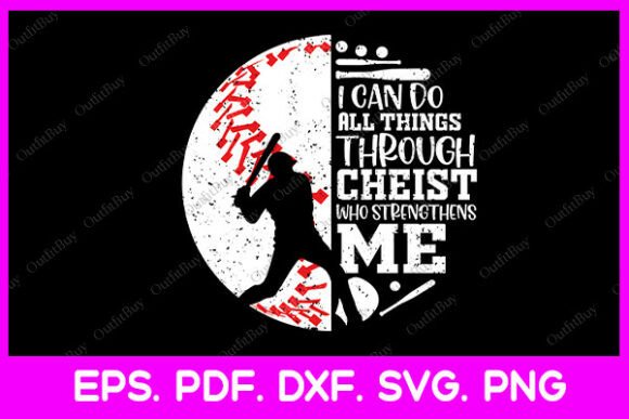 Baseball Players Christian Bible Svg Graphics for T-Shirt Designs