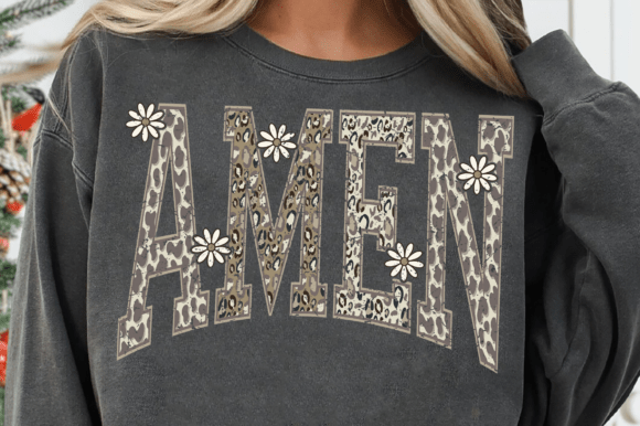Camo Amen SVG: Christian Faith Graphics & T-Shirt Designs