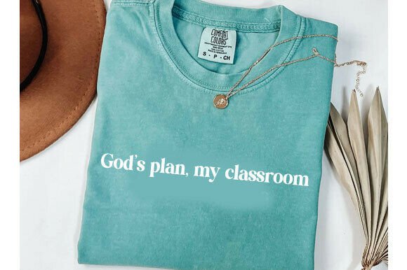 Faith Teacher Shirt, Christian Teacher Graphics & T-Shirt Designs