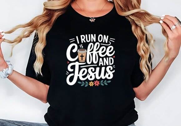 I Run on Coffee and Jesus: Freebie Graphics Review