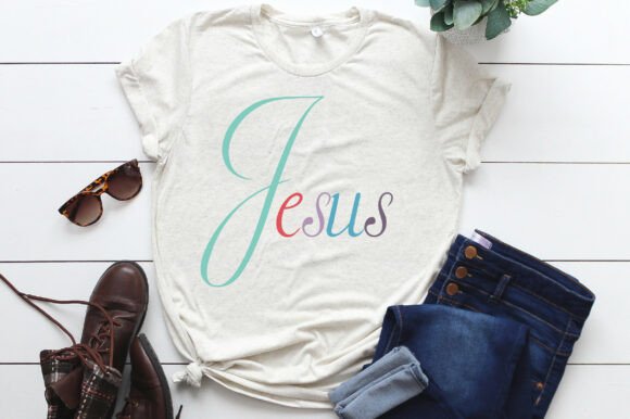 Jesus SVG PNG Motivational T-Shirt Designs Graphics Review