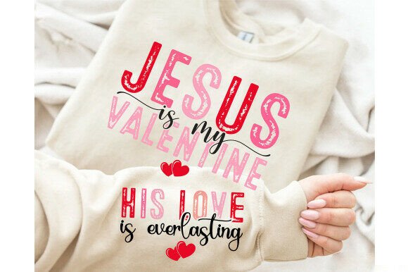 JESUS VALENTINE Graphics for T-Shirt Designs & Branding