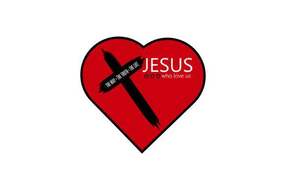 Jesus Who Loves Us Graphics for T-Shirt Designs Review